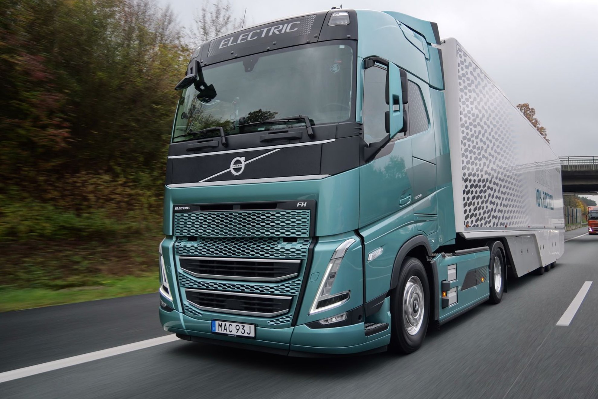 Volvo FH electric i ”Miles Challenge” - Trailer